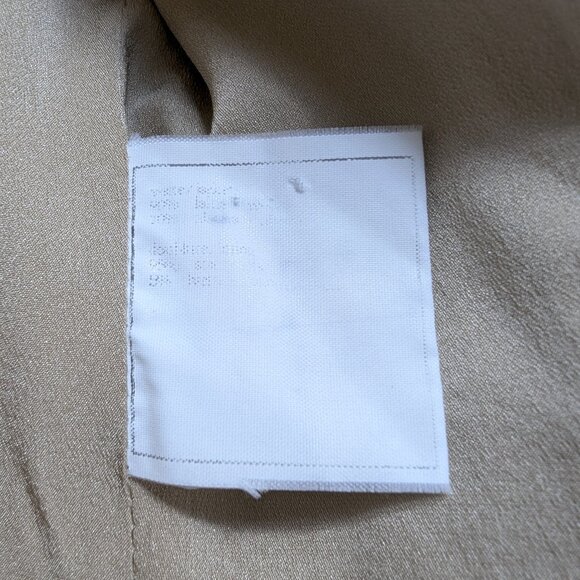 CHANEL Vintage Pale Pink Tweed Jacket Lucite CC Logo Buttons 1990s Women S M 4 6 - Picture 16 of 16